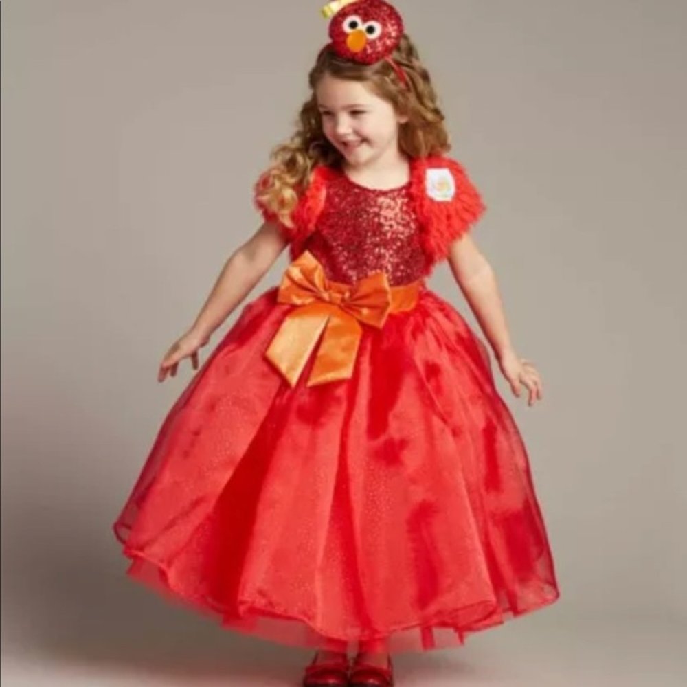 New girls elmo costume size 8 adorable Chasing Fireflies